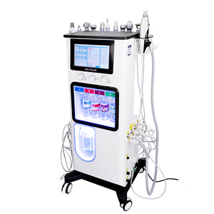 12 in 1 H2o2 Hydro Microdermabrasion Instrument Hydra Oxygen Dermabrasion Machine