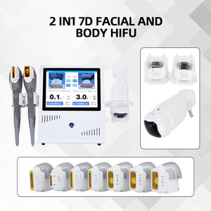 7D Hifu Liposonix Body Shaping Slimming Liposonix Machine Facial Wrinkle Removal 3in1 Hifu 7D