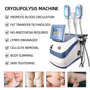 Hot Non-invasive Body Sculpting Lose Weight Machine /Fat Freezing Slimming Machine With Vacuum Cavitation System