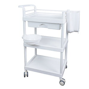 Beauty Salon Trolley Cart Storage Equipment On Wheels