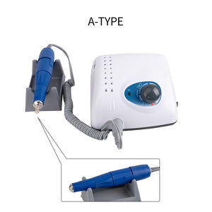 Professional High Speed Hand Held Electric Nail File Machine 35000rpm Powerful Strong 210 Nail Drill