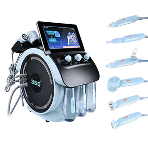 New Technology Small Bubble Oxygen Jet Skin Management System 6 In 1 Water Oxygen Hydra Diamond Device