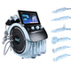 New Technology Small Bubble Oxygen Jet Skin Management System 6 In 1 Water Oxygen Hydra Diamond Device