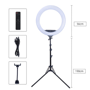 High Quality 2023 21 Inch Led Ring Light with Tripod for Makeup Lighting Ring Lamp