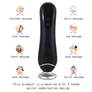 Hot Sale Electric Guasha Machine Vibrating Guasha For Body Slimming With Heating Head