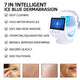 Skin Care 7 in 1 Intelligent Ice Blue RF Oxygen Jet Water Peeling Skin Analyzer Machine