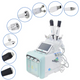 Most Popular High Frequency Aqua Peeling Hydra Skin Care Facial Machine Vela ShaCellulitempe 3 Cartridges Head Handlepice