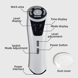 2023 Handheld Rf Beauty Anti-aging Face Lifting Device Facial Skin Tightening Remove Wrinkles Rf Beauty Device