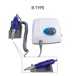 Professional High Speed Hand Held Electric Nail File Machine 35000rpm Powerful Strong 210 Nail Drill