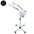 Beauty Salon Floor Stand Facial Steamer 2 in 1 Multi-function Skin Care Face Steamer with Magnifying Lamp