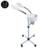 Beauty Salon Floor Stand Facial Steamer 2 in 1 Multi-function Skin Care Face Steamer with Magnifying Lamp