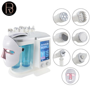 7 in 1 Multifunctional Oxygen Therapy Portable Oxygen Face Machine  Spray Skin Care Spa Facial Oxygen Jet Machine