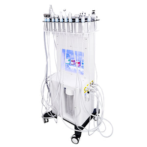 12 in 1 H2o2 Hydro Microdermabrasion Instrument Hydra Oxygen Dermabrasion Machine