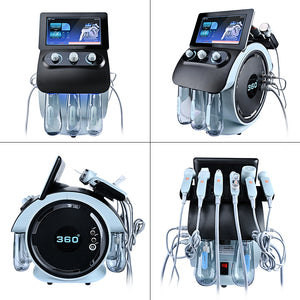 New Technology Small Bubble Oxygen Jet Skin Management System 6 In 1 Water Oxygen Hydra Diamond Device