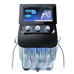 New Technology Small Bubble Oxygen Jet Skin Management System 6 In 1 Water Oxygen Hydra Diamond Device