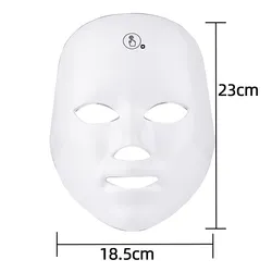 Skin Rejuvenation Anti Acne Wrinkle Removal LED Face Mask Photon Therapy 7 Colors LED Facial Mask