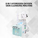 8 in 1 H2 02 Water Dermabrasion Facial Care Small Bubble Hydra Beauty Facial Machine with Led Mask