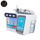 6 in 1 Beauty Equipment Hydra Dermabrasion Oxygen Jet Peel Machine H2O2 Oxygen Facial Machine