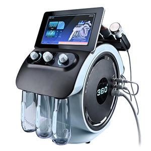 New Technology Small Bubble Oxygen Jet Skin Management System 6 In 1 Water Oxygen Hydra Diamond Device