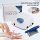 Professional High Speed Hand Held Electric Nail File Machine 35000rpm Powerful Strong 210 Nail Drill