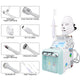 8 in 1 H2 02 Water Dermabrasion Facial Care Small Bubble Hydra Beauty Facial Machine with Led Mask