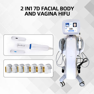 HIFU 7D Machine For Anti-Aging Wrinkle Remover Face Lifting Skin Tightening And Vagina Tightening