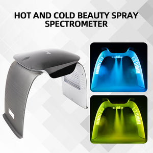 7 Color Hot and Cold Spray Moisturizing Skin Whitening Nano Spray Facial Led Face Machine