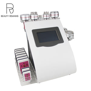 Salon Beauty 9 In 1 Cavitation Rf Slimming Vacuum Lipo Cellulite Burning