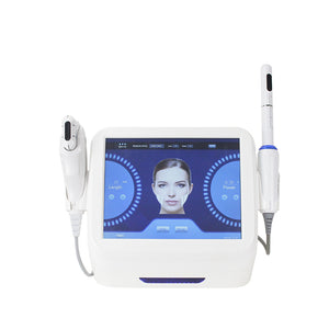 Spu Use Skin Tighten Portable 2 in 1 Hifu Face Lift Machine and private HIFU machine