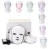 PDT Photon Light Facial Skin Beauty Therapy 7 Colors LED Face Mask